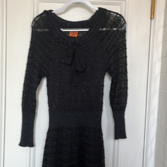 Tory Burch Knit Dress with Black Lurex thread - Picture 3 of 6